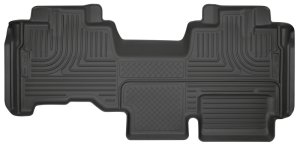 Ford F150 Floor Mats - Rear - Husky Liners - WeatherBeater - Black - `09-`14